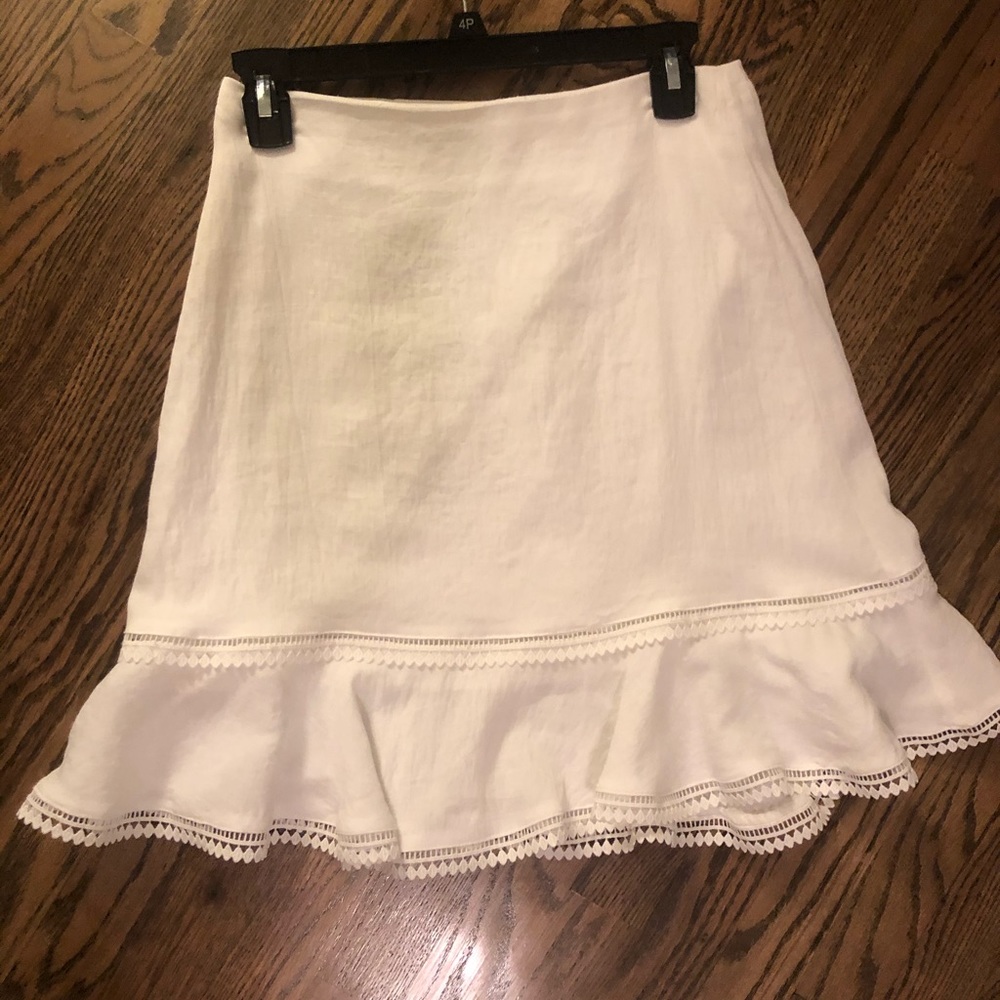 White mermaid skirt